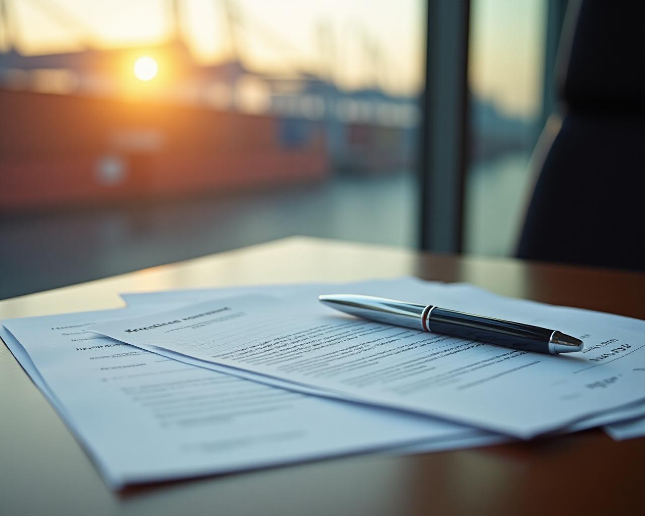 Legal documentation and logistics contracts